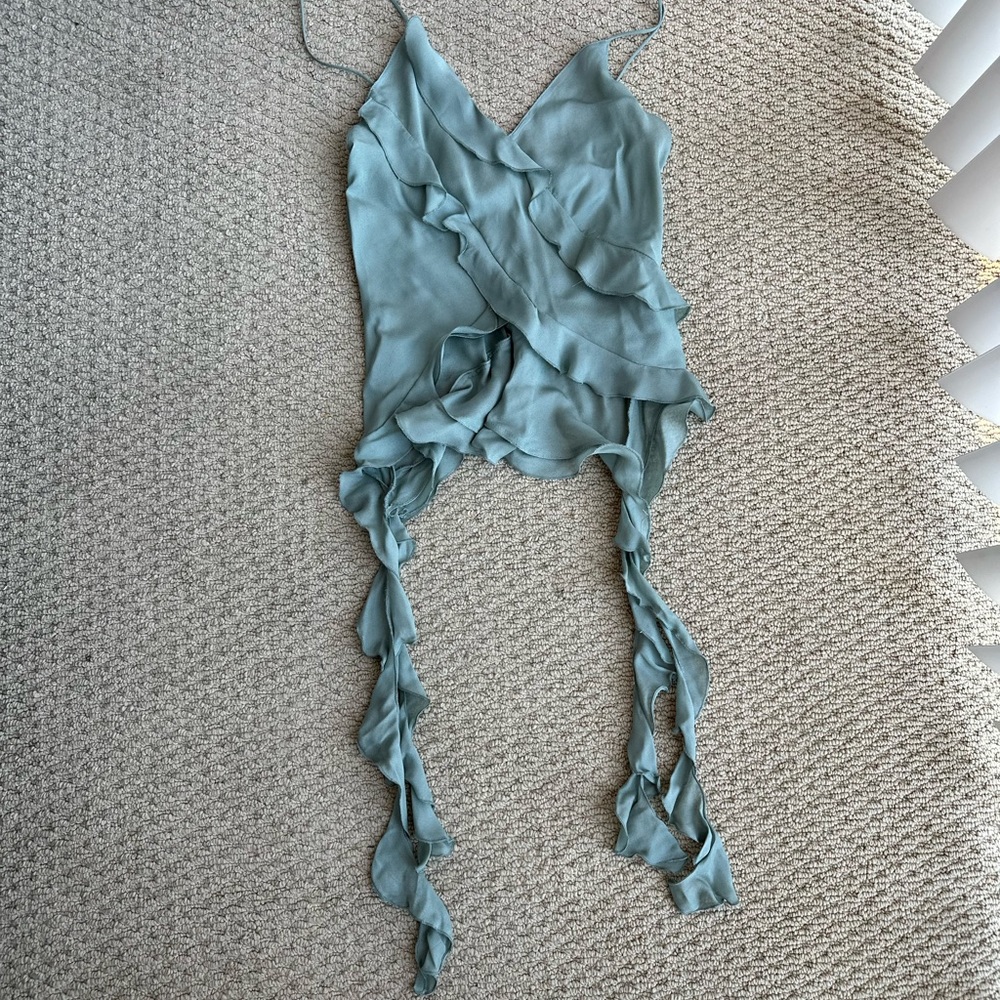 Green Zara Tank Top